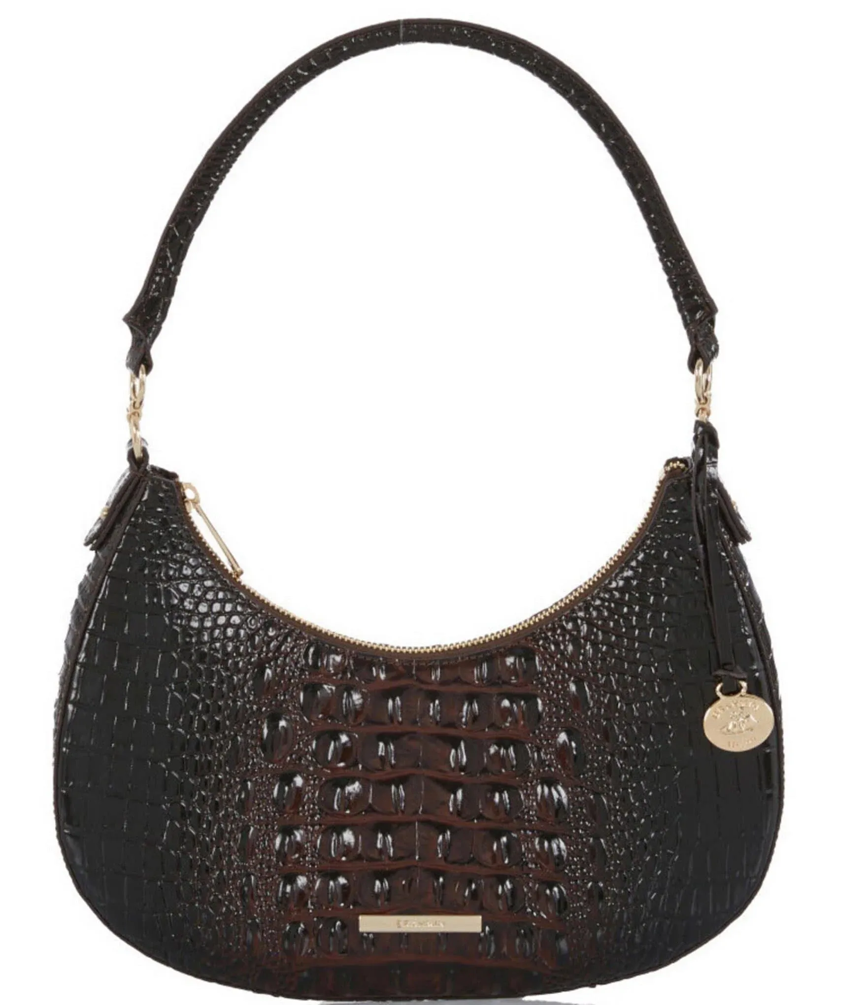 Brahmin Melbourne Collection Small Bekka Shoulder Bag - Cocoa