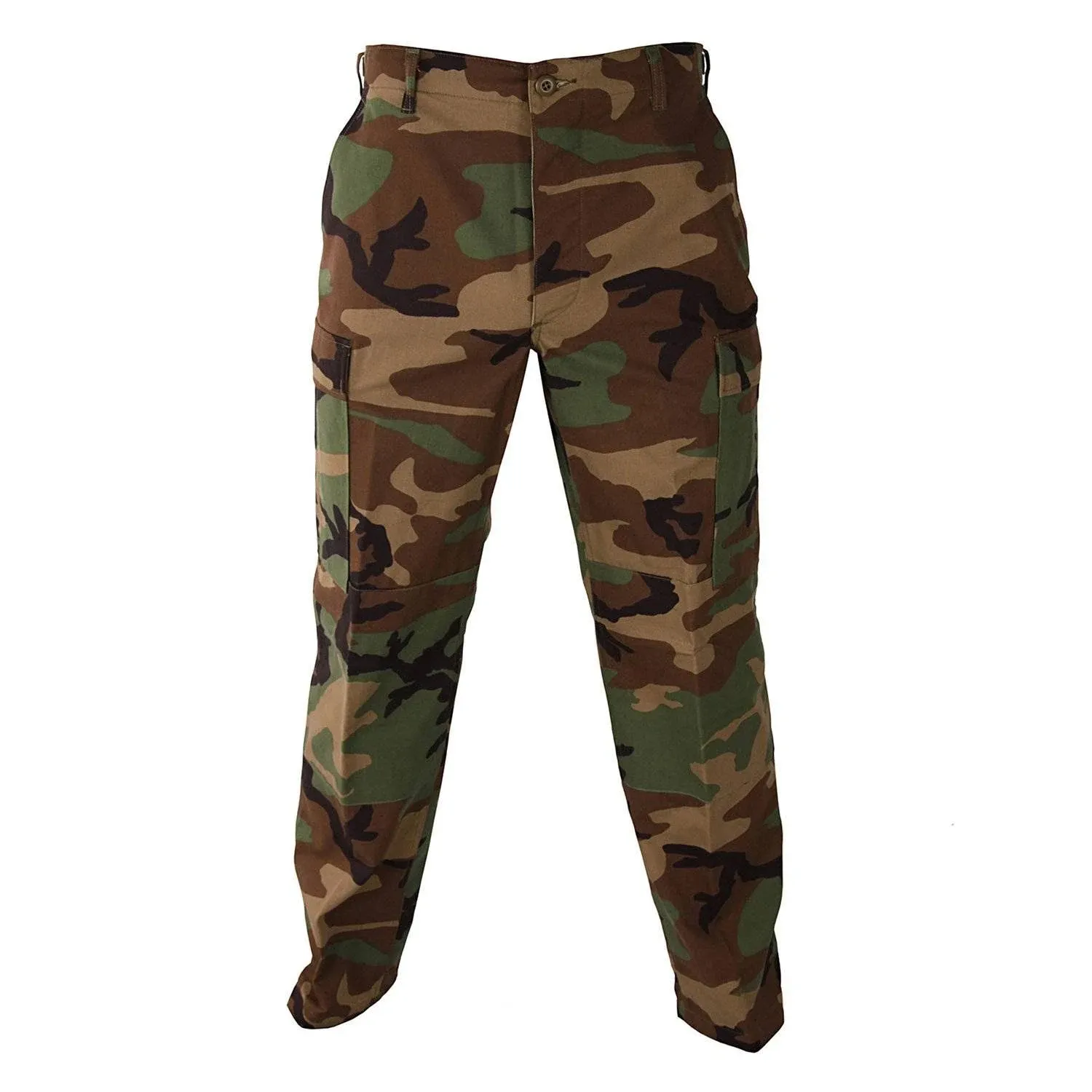 Propper Genuine Gear BDU Trouser 60% Cotton/40% Polyester Ripstop - Large, Reg, Woodland