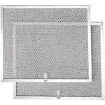 Broan Replacement Range Hood Filter, Grey - 2 pack