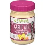 Primal Kitchen Garlic Aioli Mayo with Avocado Oil -12 fl oz