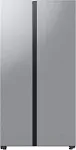 Samsung Bespoke Side-By-Side 28 Cu. ft. Refrigerator with Beverage Center Finish ...