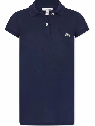 Lacoste Girls' Cotton Polo Dress