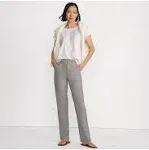 Lands' End Women's Petite High Rise Chino Utility Straight Leg Pants - 16 - Cameo ...