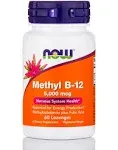 Now Foods Methyl B-12, 5000 mcg, Lozenges - 60 count