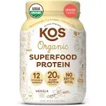 Kos, Organic Plant Protein, Vanilla