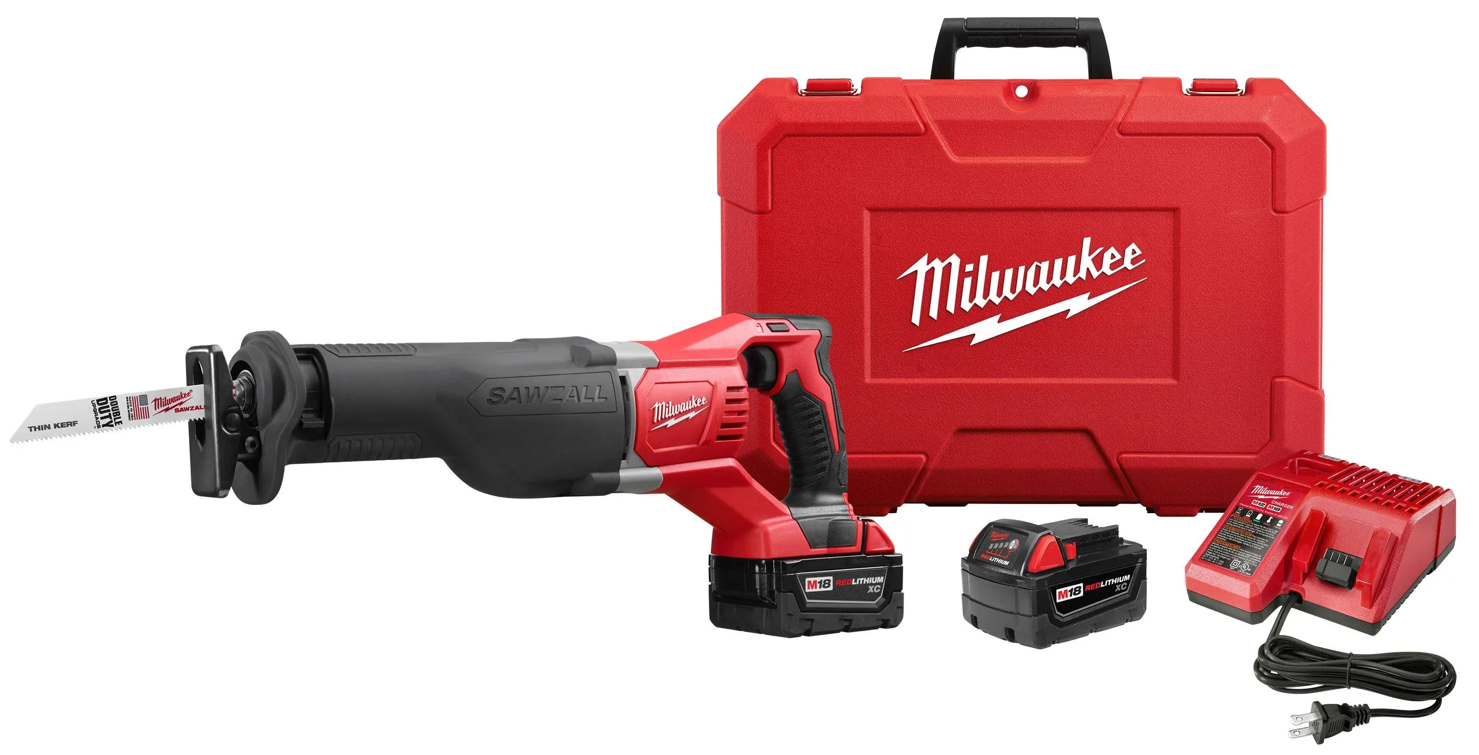 Milwaukee 2621-22 M18 Sawzall Reciprocating Saw Kit