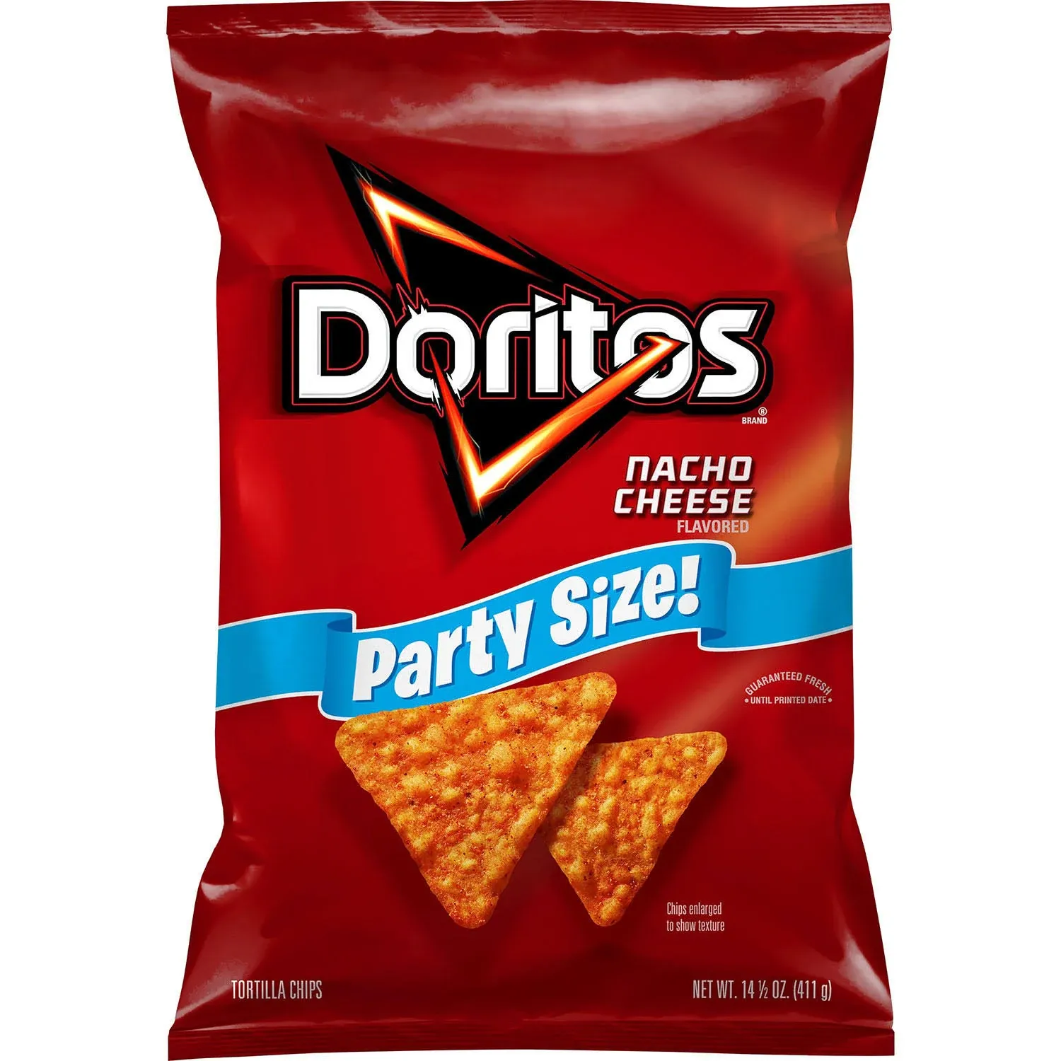 Doritos Nacho Cheese Tortilla Chips - Party Size 14.5 oz