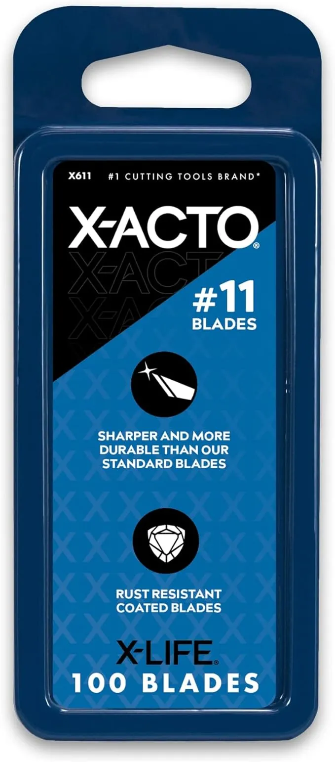 X-Acto® No. 11 Bulk Pack Blades For X-Acto Knives, 100/Box