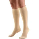 Truform Stockings, Knee High, Closed Toe: 30-40 mmHg, Beige, Large