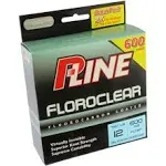 P-Line Floroclear Fluorocarbon Coated Fishing Line (12 Lb./ 600 Yds.) (Clear)