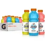 Gatorade Variety pack Thirst Quencher Sports Drink, Lime-Lemon-Fruit Punch-Orange (18 x 12 fl oz)