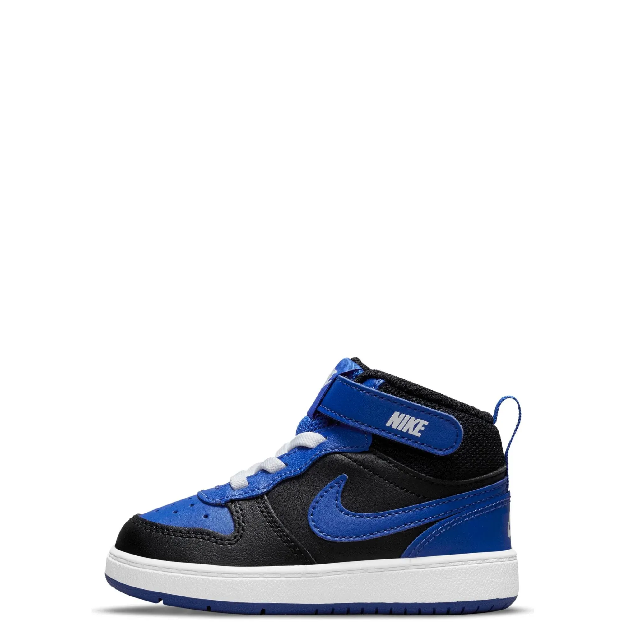 Nike Court Borough Mid 2 Baby/Toddler Shoes Black,Game Royal,White,Game Royal