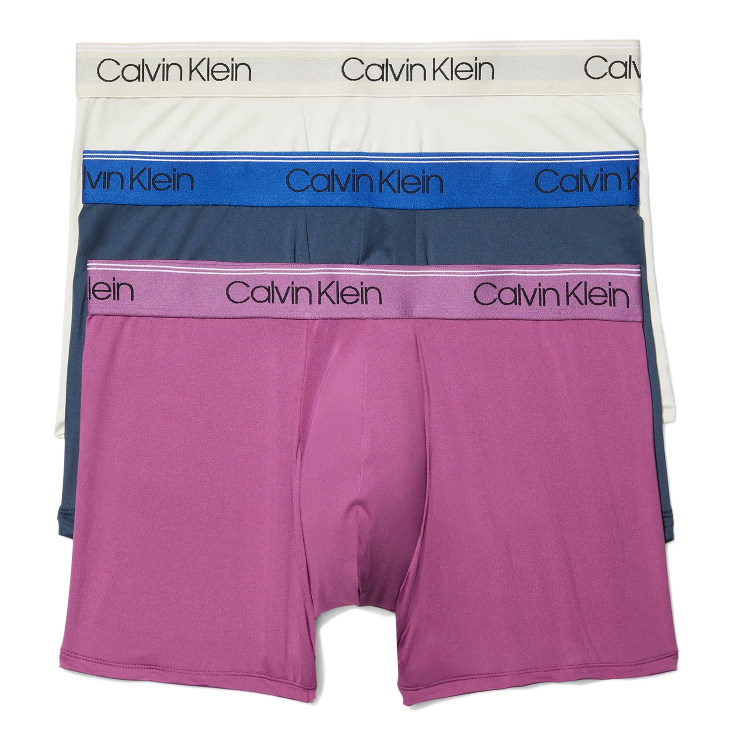 Calvin Klein Micro Stretch Solid Boxer Briefs 3-Pack - XL