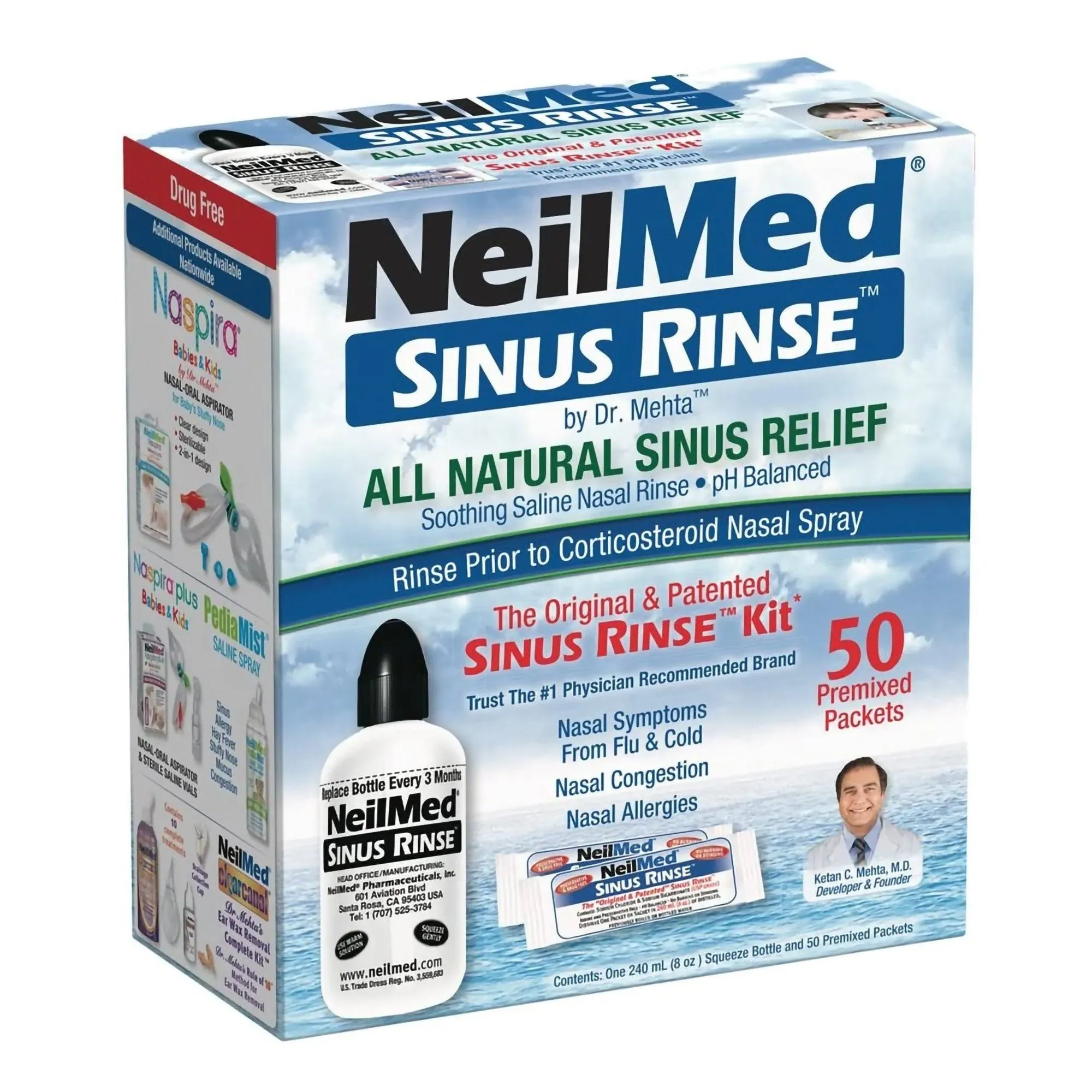 Neilmed Sinus Rinse Regular Kit