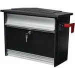 Gibraltar Mailboxes MSK00BAM Mailsafe Wall Mount Mailbox, Aluminum