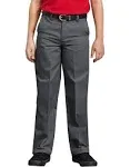 Dickies Boys Classic Fit Straight Leg Flat Front Pants