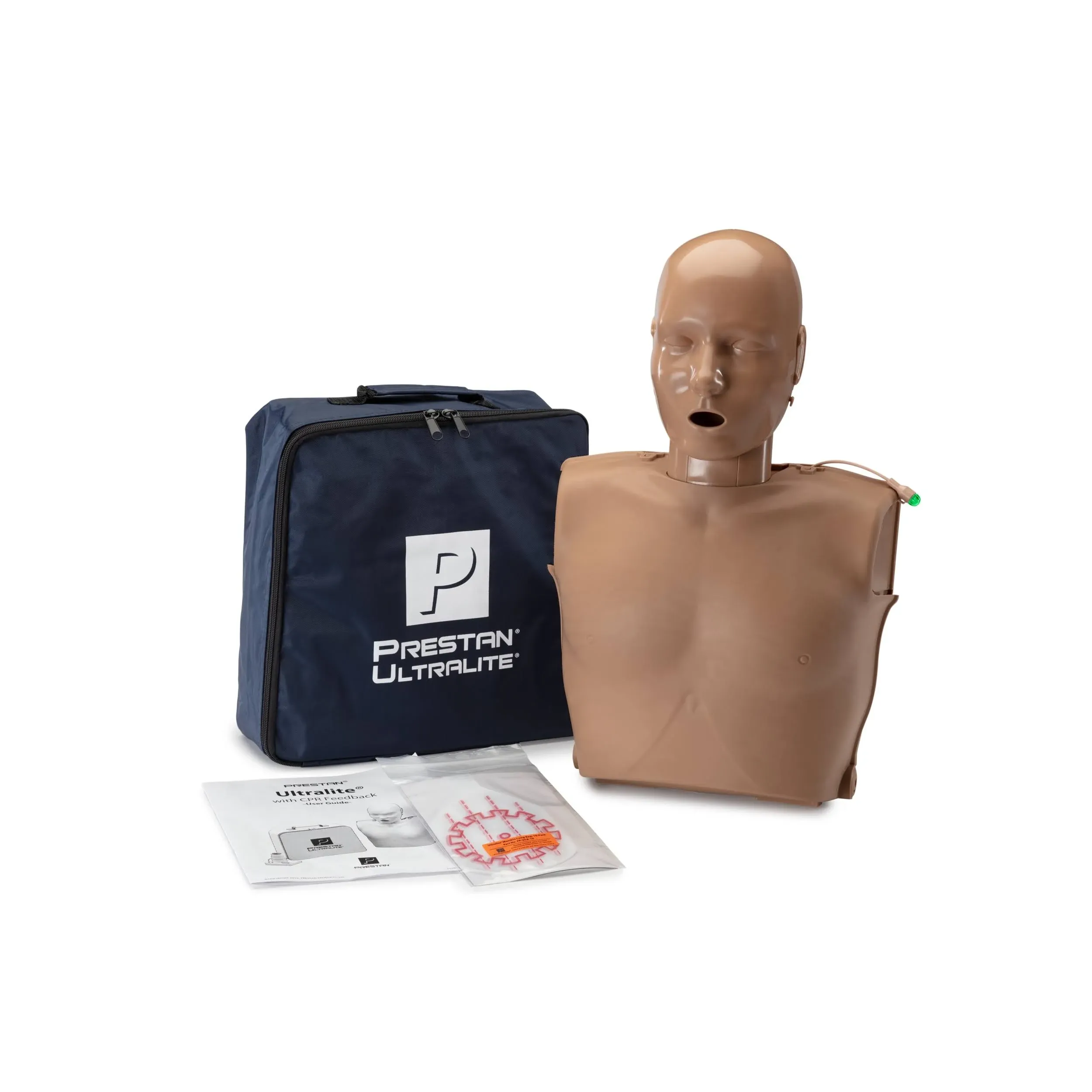 PRESTAN Ultralite Manikin with CPR Feedback, Dark Skin