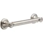 41612-SS Traditional Decorative Grab Bar, 12&#034;, Brilliance Stainless Steel