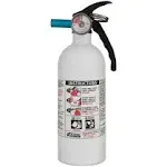 Kidde Mariner Fire Extinguisher UL Rated 5BC Dry Chemical 1ct, Fire Extinguisher has an easy-to-read gauge that tells you it is charged and ready to use. It features an easy-to-pull safety pin