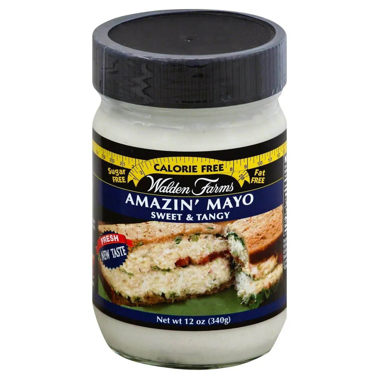 Walden Farms Calorie Free Amazin' Mayo - 12 oz jar