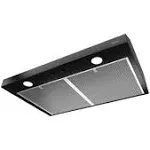 Broan BCSD130BL 30" Glacier Range Hood - Black