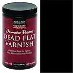 32OZ DECORATIVE PAINTER&#039;S DEAD FLAT VARNISH, Part No DP69-32