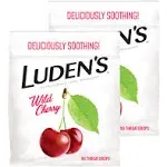 Luden's Soothing Throat Drops - Wild Cherry 90 ct