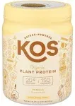 Kos Organic Plant Protein - Vanilla | 13.05 oz Powder