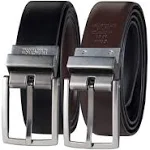 Kenneth Cole Men's Reaction Reversible Belt with Matte Nickel Buckle