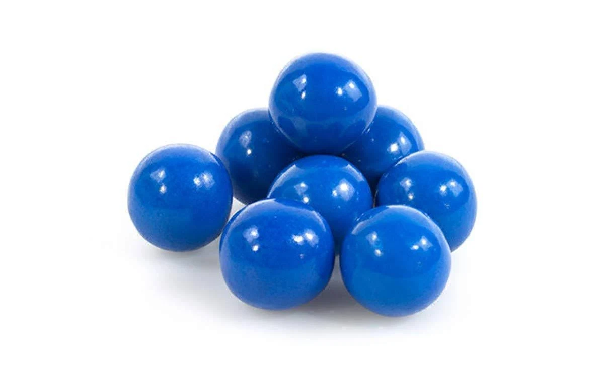 Naturejam Blue 1 inch Gumballs - Bubblegum for Baby Showers or Gender Reveal ...