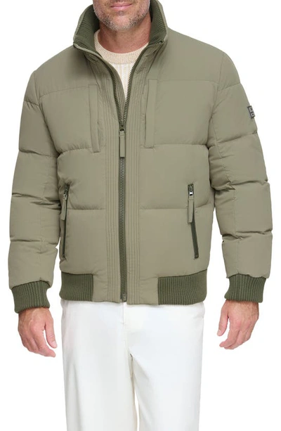 Sideling Quilted Jacket In Lagoon