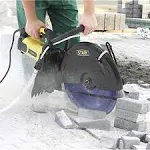 Stark USA 16" 3200W Electric Cut Off Floor Saw Wet/Dry Cutter Guide Roller Wheel