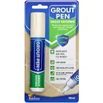 GROUT PEN Ivory Tile Paint Marker: Waterproof Grout Paint, Tile Grout Colorant and Sealer Pen