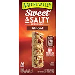 Nature Valley Granola Bars, Almond, Chewy, Sweet & Salty Nut - 6 pack, 1.2 oz bars