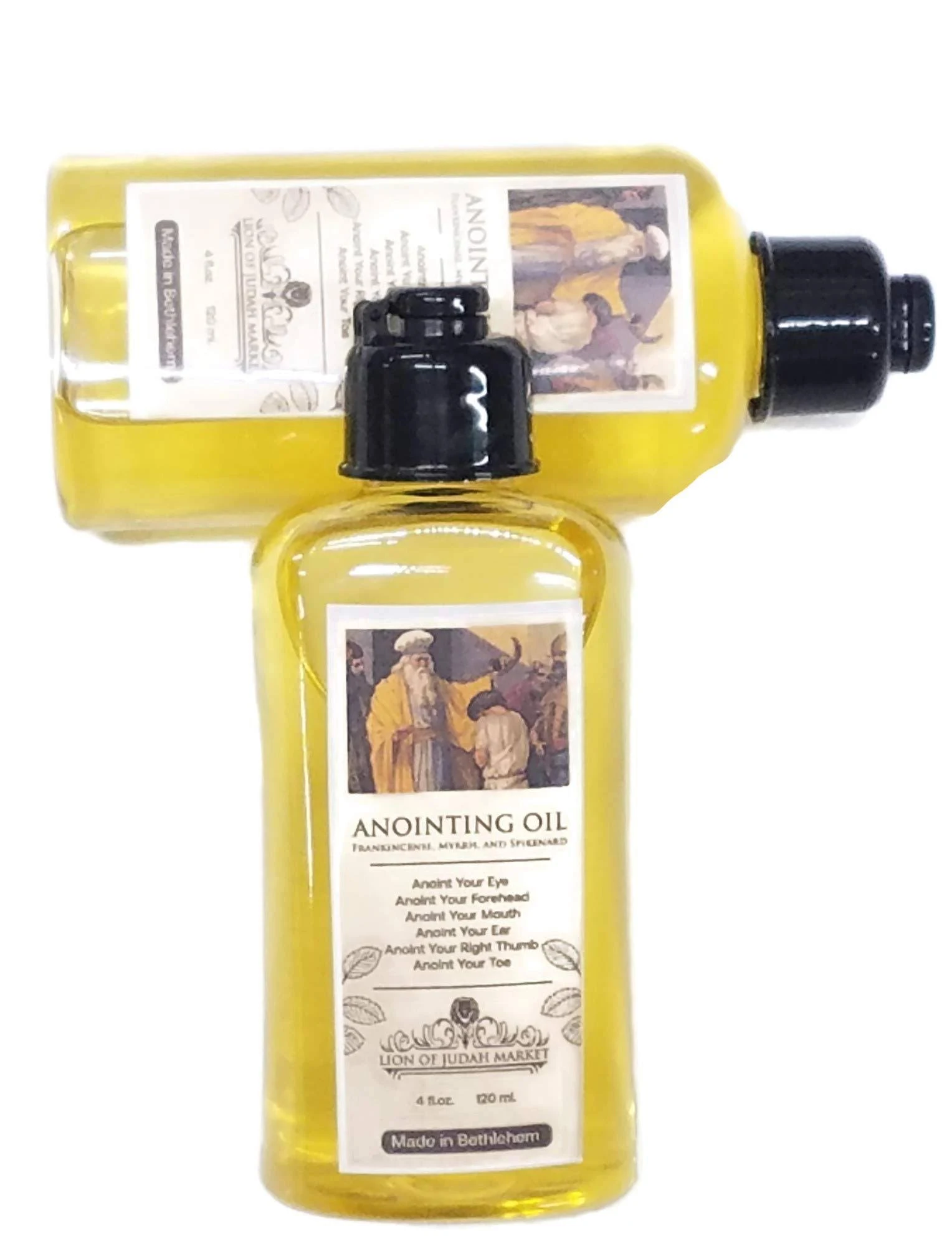 Anointing Oil with Frankincense Myrrh Spikenard Authentic Fragrance 120 ml