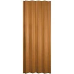 Nuevo PVC/Vinyl Accordion Door LTL Home Products Finish: Fruitwood, Size: 36" x 80"