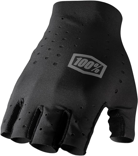 100% Sling Gloves - Black, Short Finger, Small