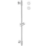 KES Shower Slide Bar 30-Inch with Adjustable Shower Head Holder, SUS 304 Stainle