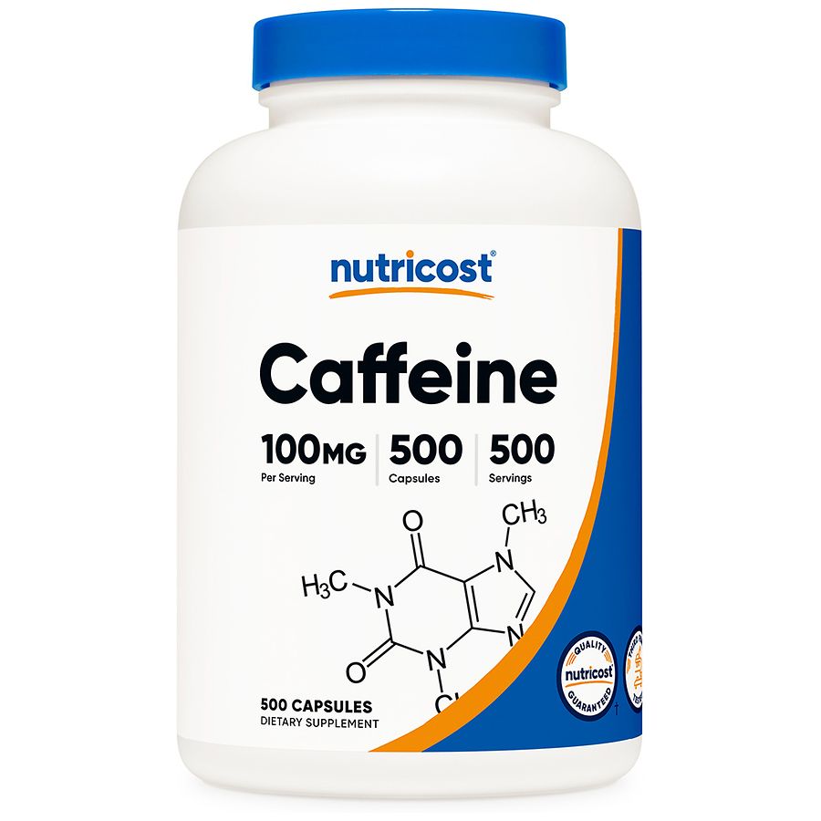 Nutricost Caffeine 100 mg Capsules