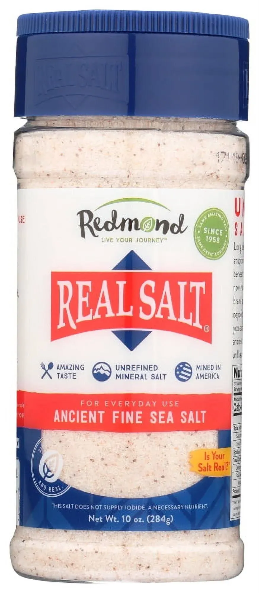 10oz Redmond Real Salt Shaker