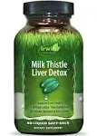 Irwin Naturals Milk Thistle Liver Detox 60 Liquid Soft-Gels Preservative-F<wbr/>ree