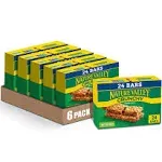 Nature Valley Crunchy Granola Bars, Oats 'n Honey, 24 Bars, 17.88 OZ (12 Pouches) (Pack of 6)