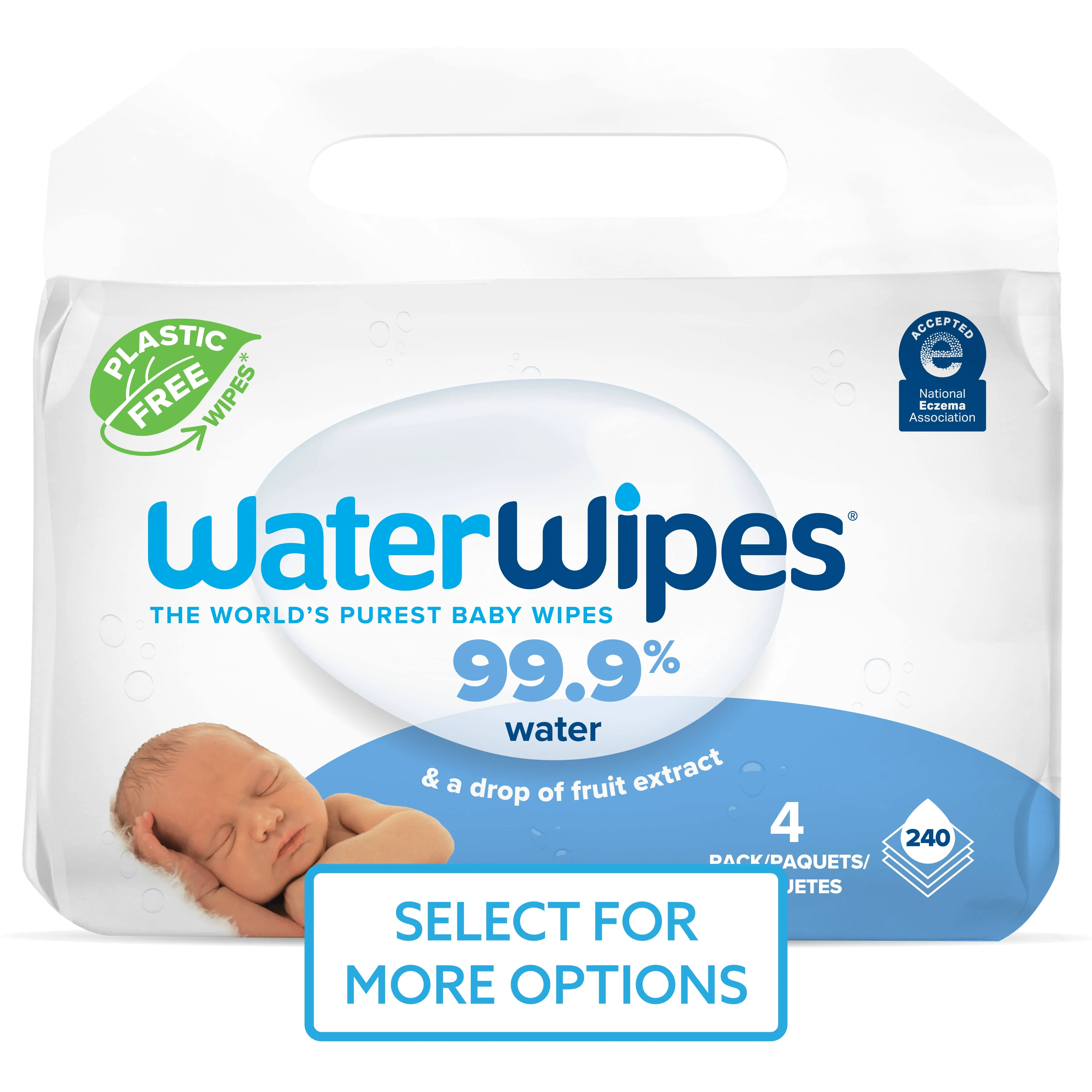 WaterWipes Baby Wipes - 60 Wipes