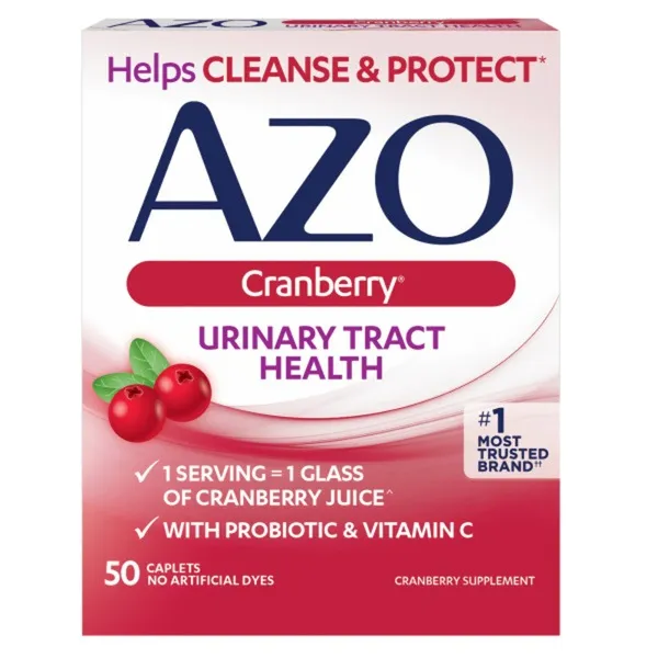 AZO Cranberry Urinary Tract Health Tablets, 50 ct | CVS