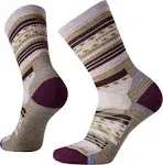 Smartwool Women's Hike Light Cushion Margarita Crew Socks - Purple Eclipse