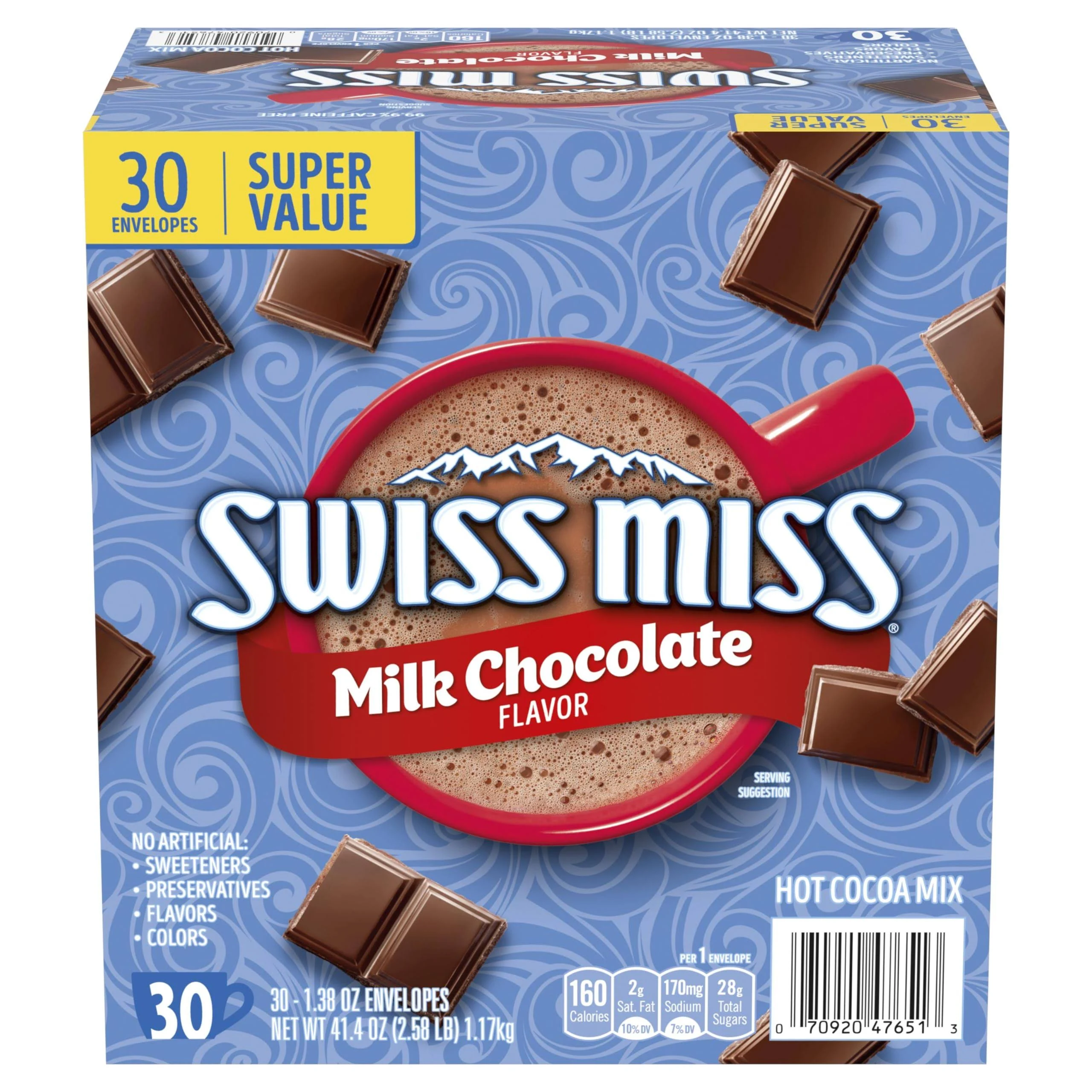 Milk Chocolate Swiss Miss Hot Cocoa Mix