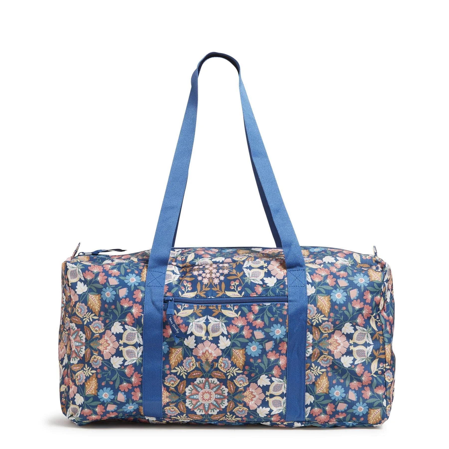 Vera Bradley Women's Ripstop Packable Duffel, Tranquil Medallion, One Size