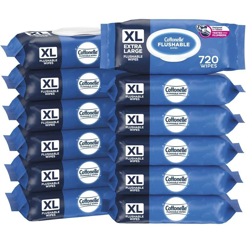 Cottonelle XL Flushable Wet Wipes