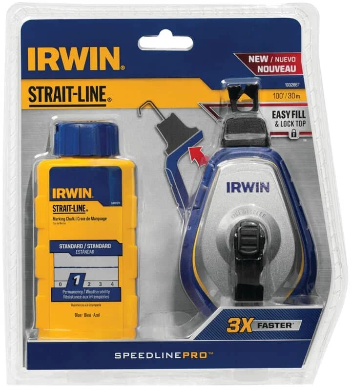 IRWIN Strait-Line Speedline Pro Chalk Reel