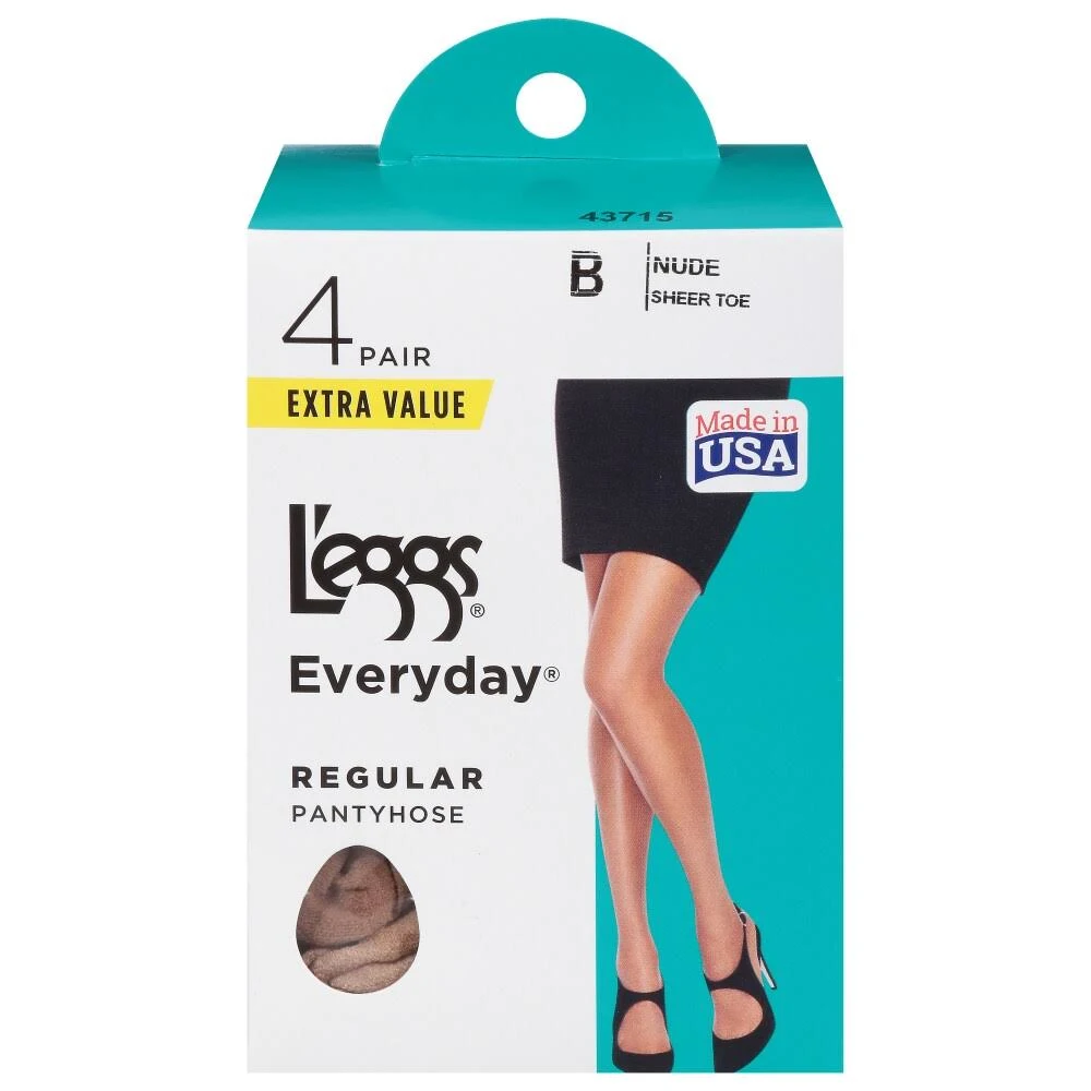 L'eggs Women's 8-Pack Regular Pantyhose